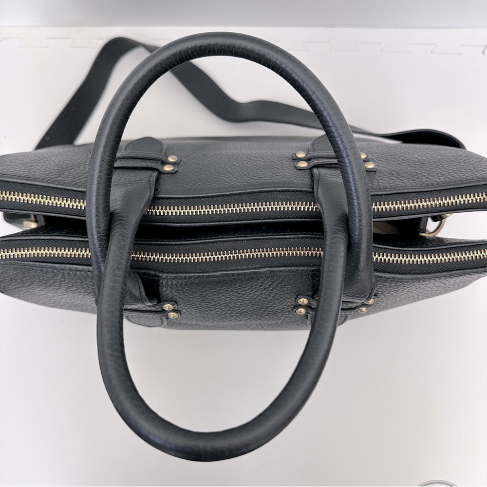 GiGi New York Black Satchel - Picture 3 of 12